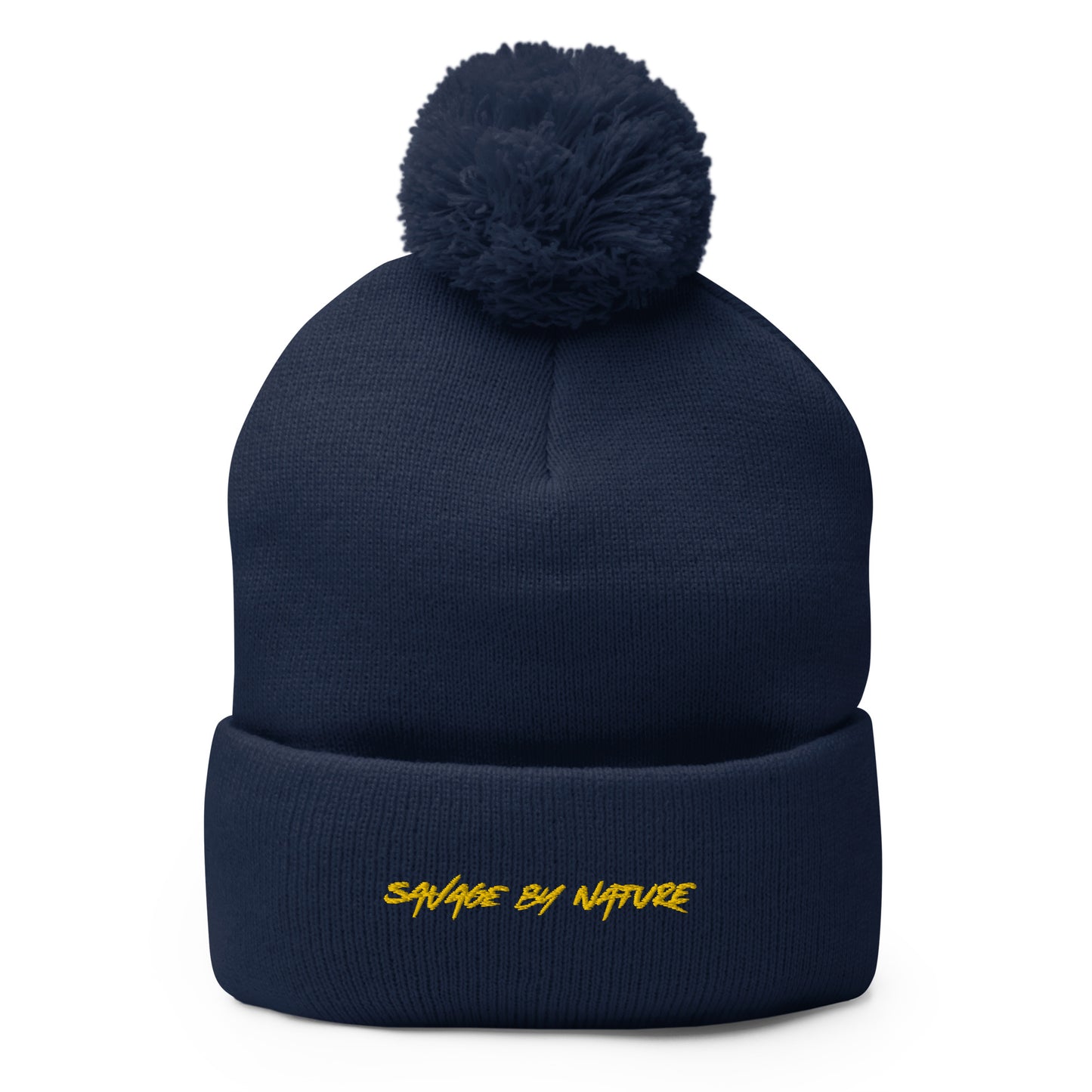 Savage By Nature ™️ - Pom-Pom Beanie