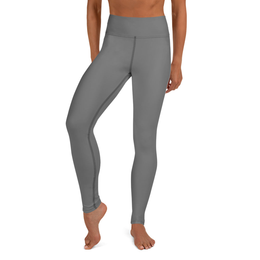 Determined Drip Grey - Yoga Leggings