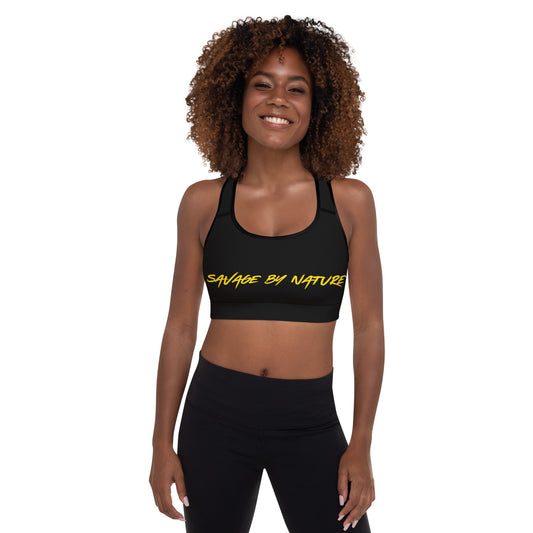 Savage By Nature ™️ - Padded Sports Bra