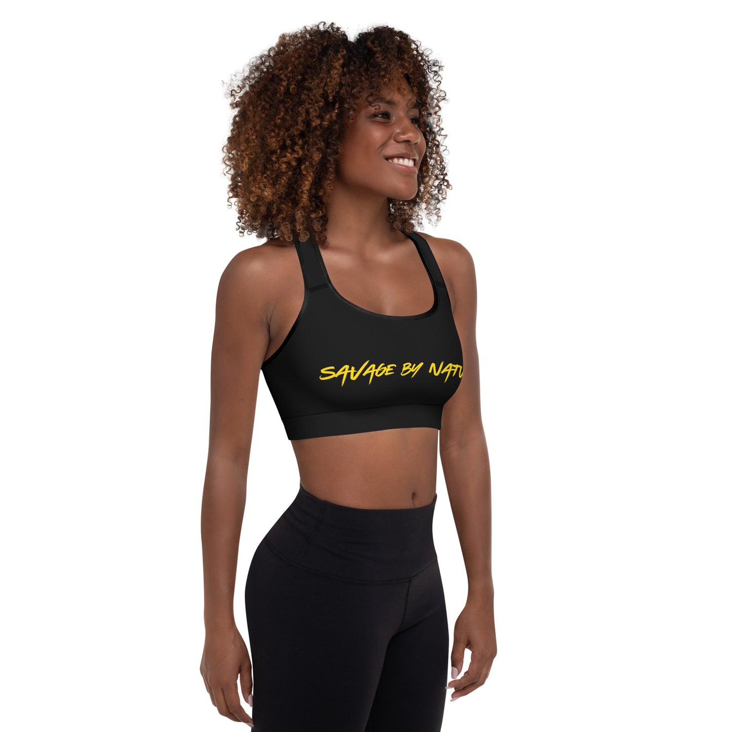 Savage By Nature ™️ - Padded Sports Bra