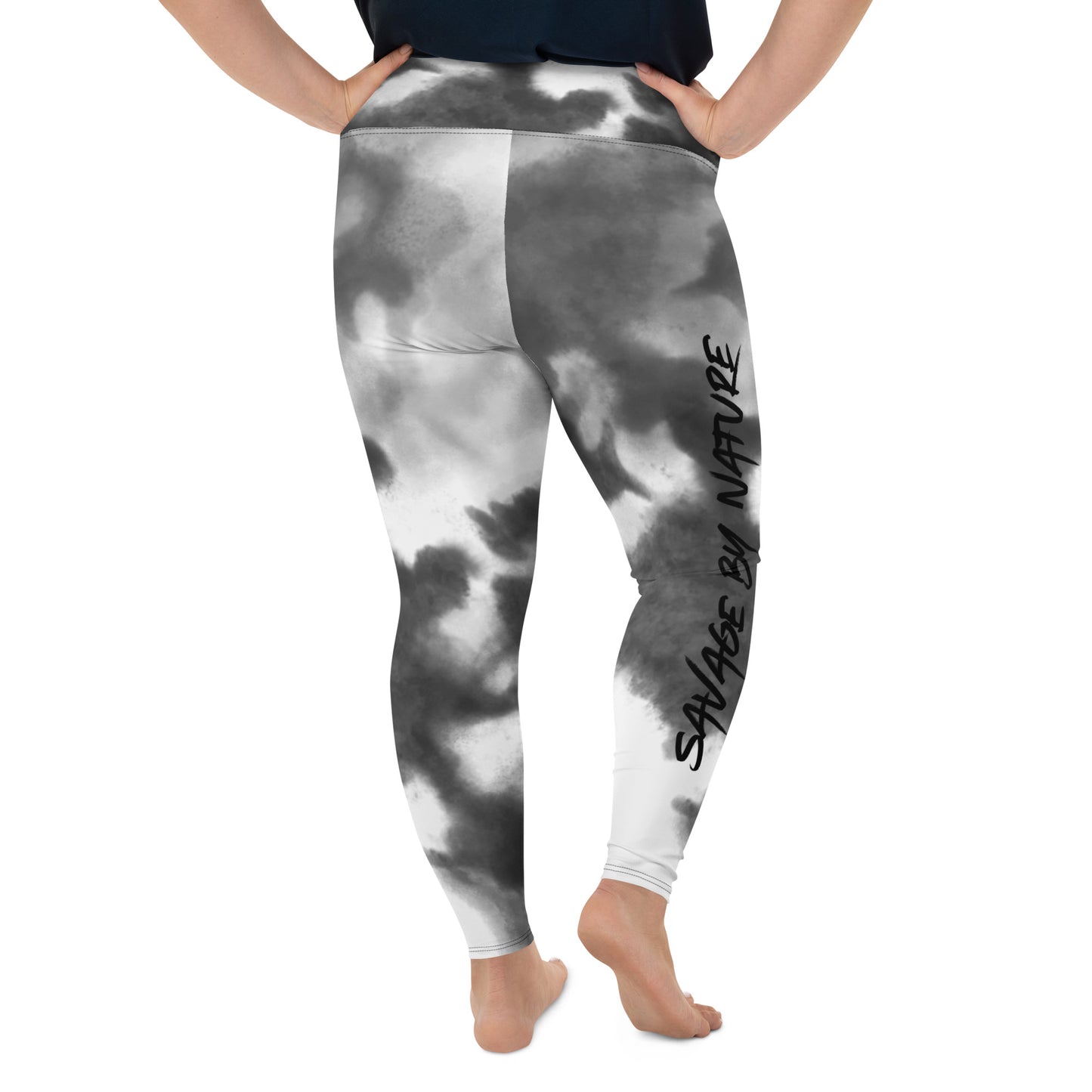 Savage By Nature ™️ - All-Over Print Plus Size Leggings