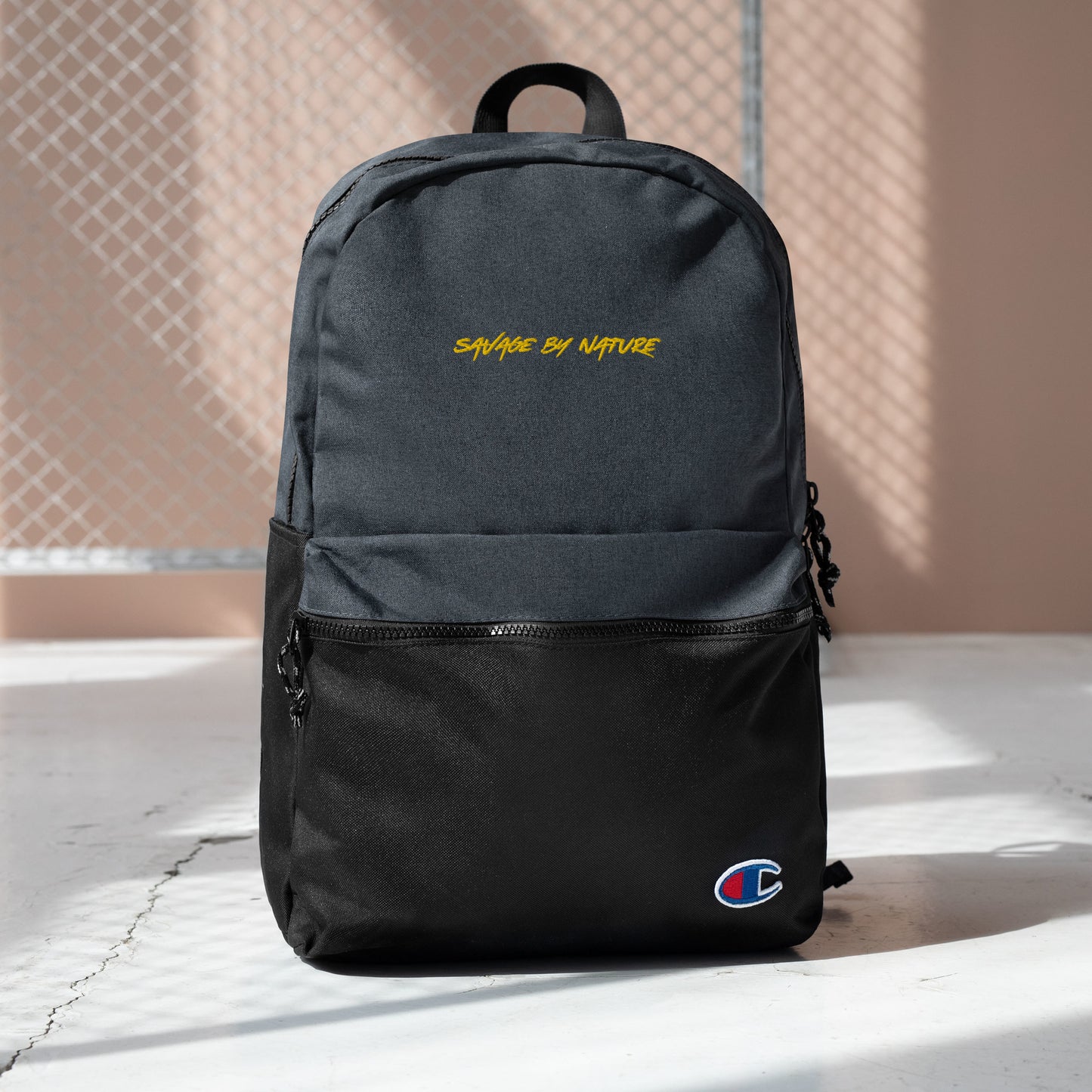 Savage By Nature ™️ - Embroidered Champion Backpack