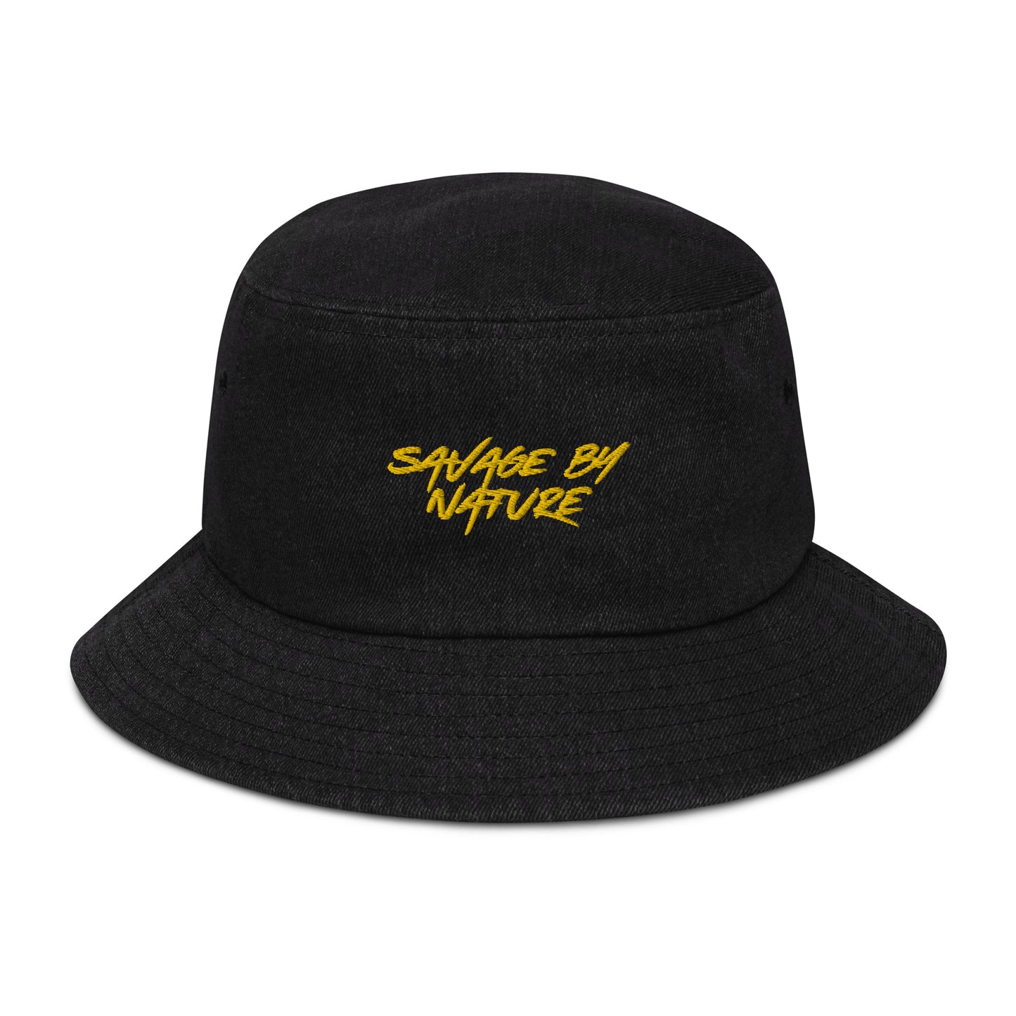 Savage By Nature ™️ - Denim bucket hat