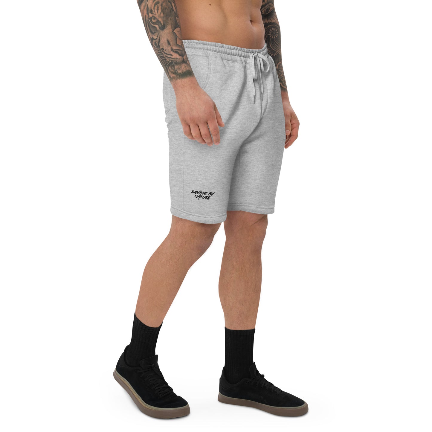 Savage By Nature ™️ - Men's fleece shorts