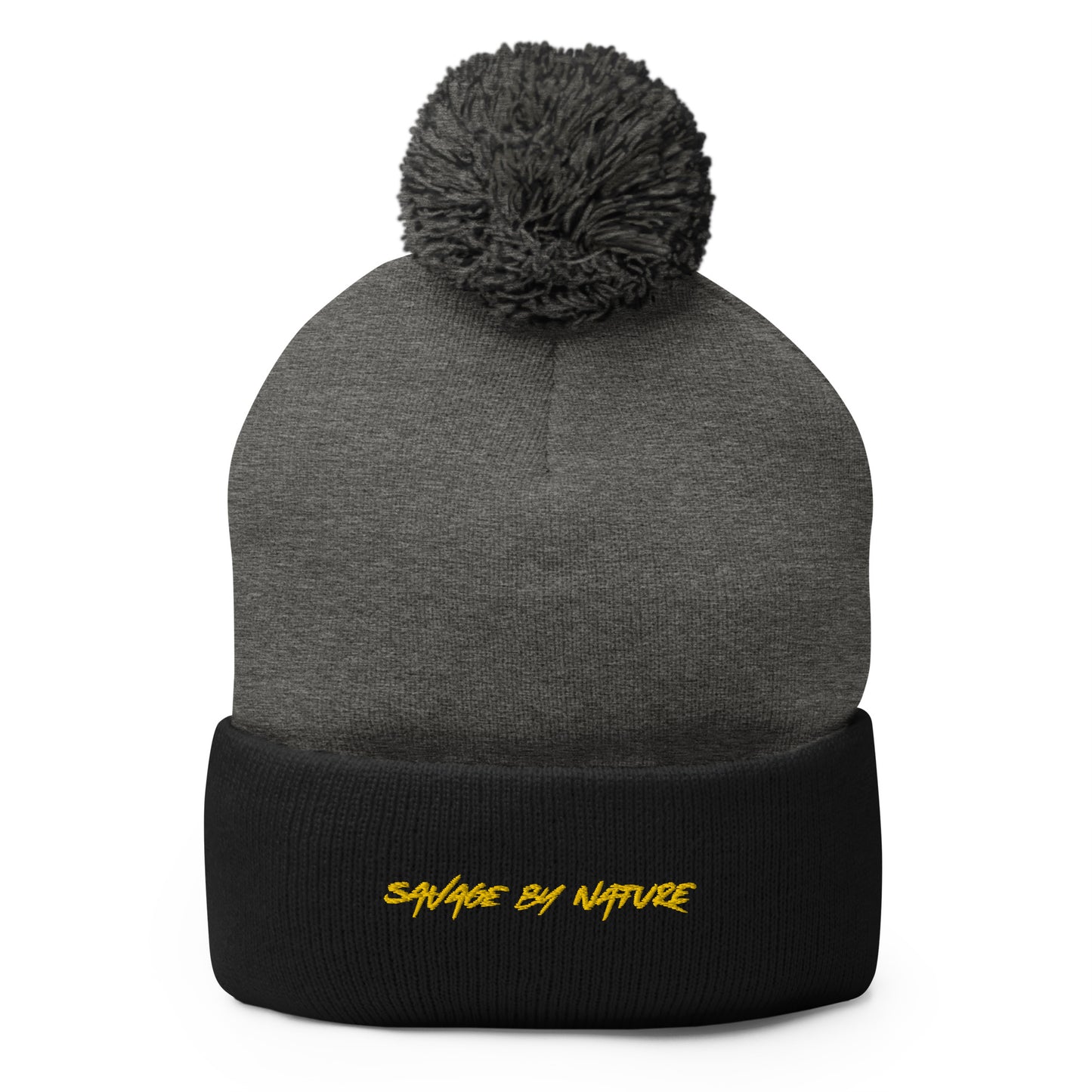 Savage By Nature ™️ - Pom-Pom Beanie