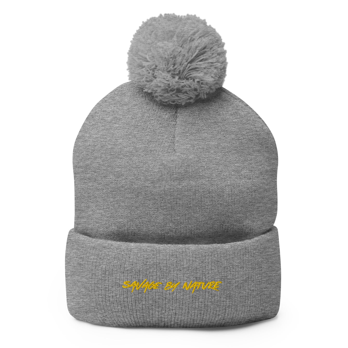 Savage By Nature ™️ - Pom-Pom Beanie