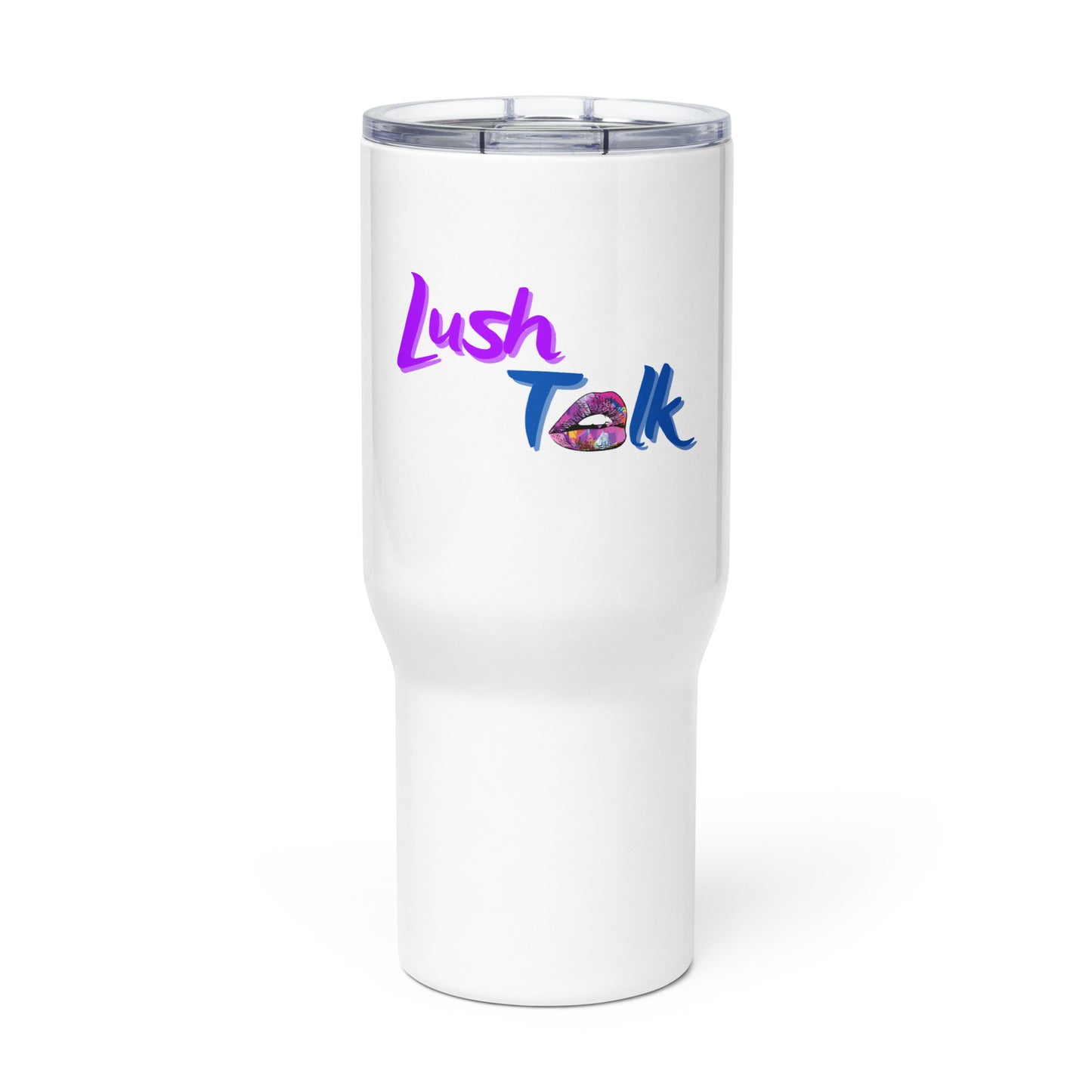 Lush Talk - Travel mug with a handle