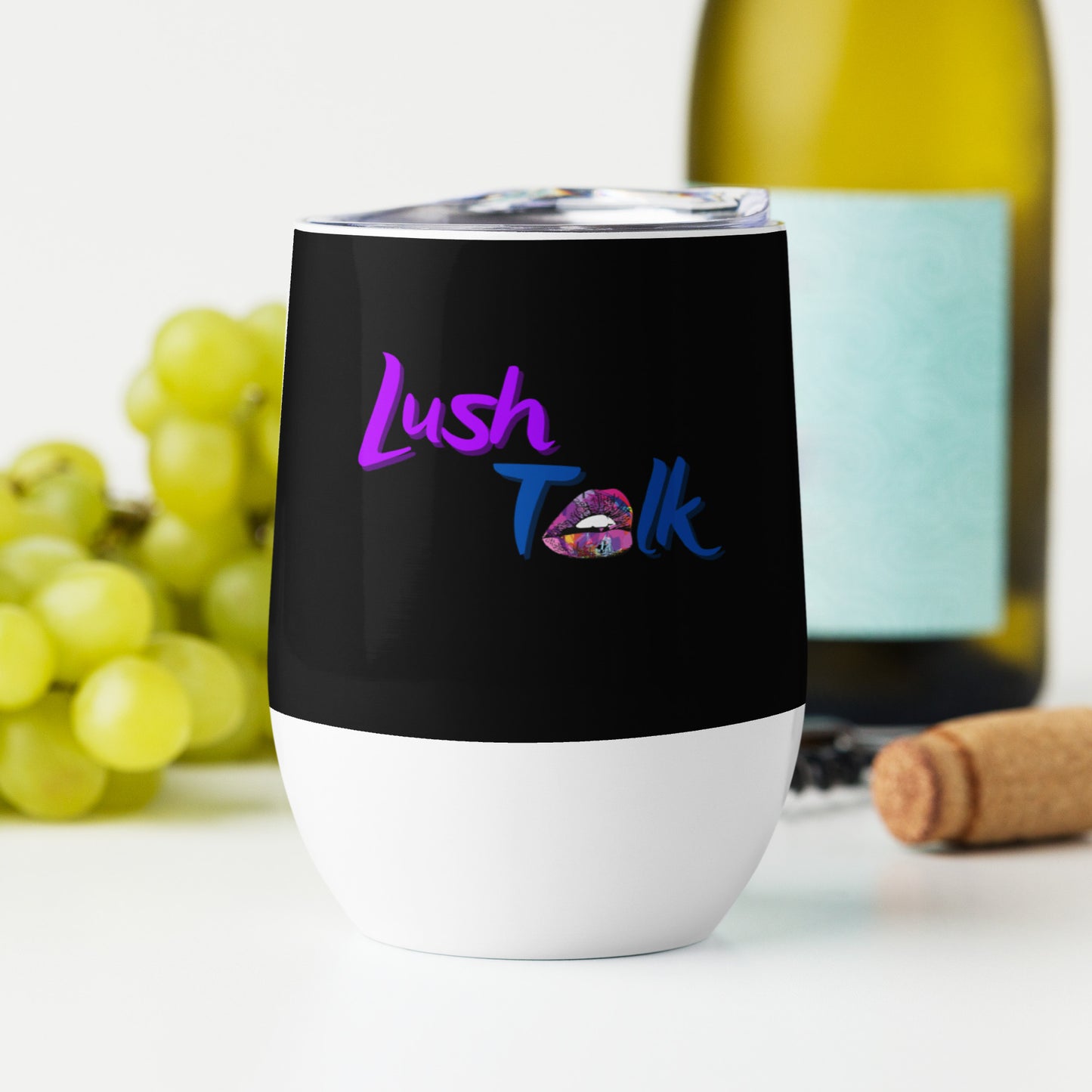 The Lush Talk - Wine tumbler