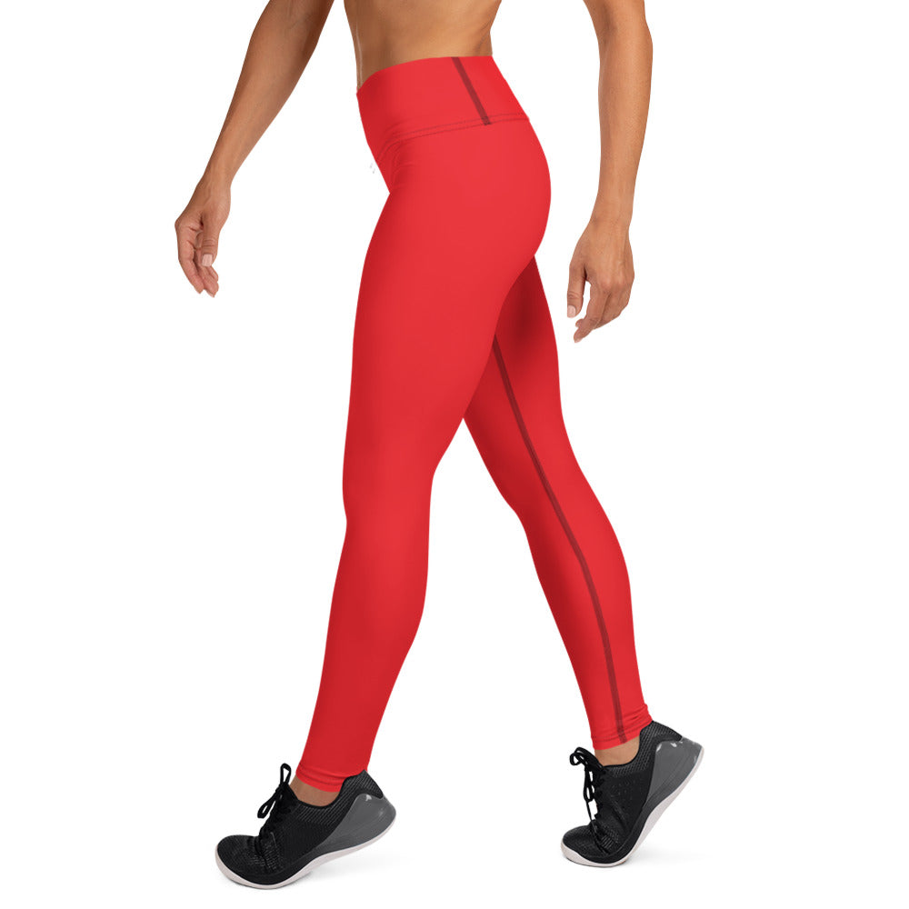 Red - Yoga Leggings