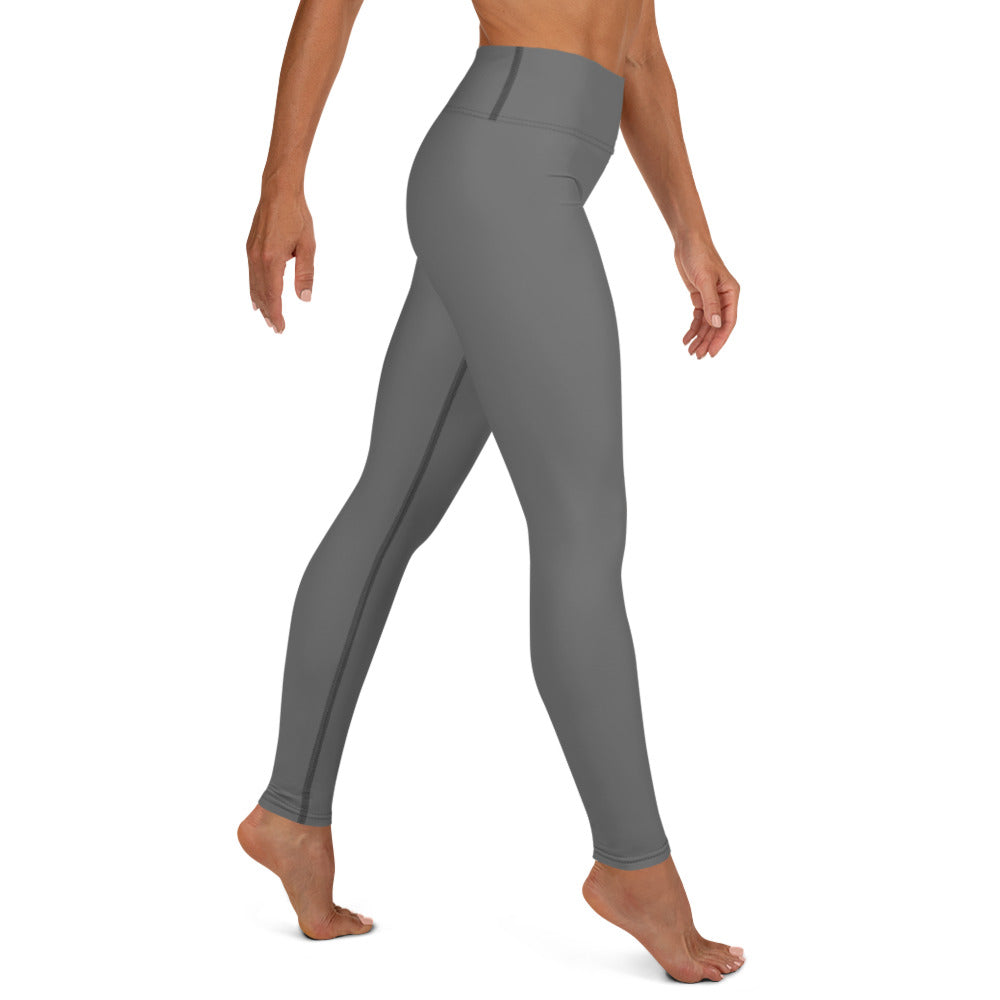 Determined Drip Grey - Yoga Leggings