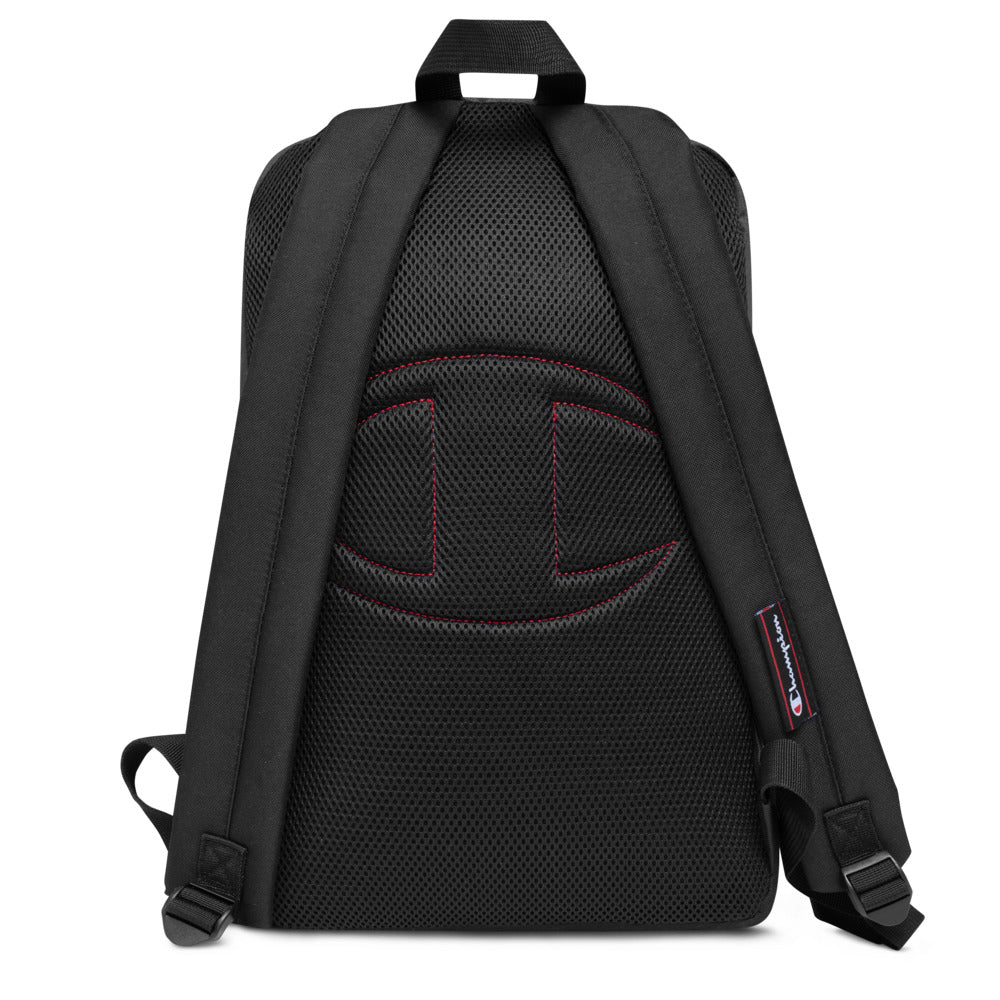 Determined Drip - Embroidered Champion Backpack